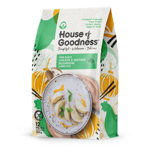 House of Goodness 8pk Dumpling Chic & Shiitake 285g