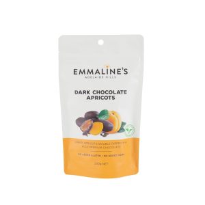 Em Pouch Dark Chocolate Apricots 230g (8 units/ctn)