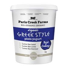 Greek styled Yoghurt Plain 1Kg x 6/ctn