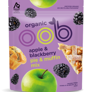 Oob Pie & Muffin Mix - Apple & Blackberry 400g x 10
