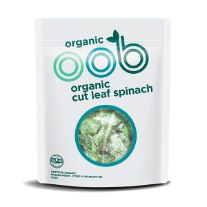 Oob Organic Spinach 10 x400G