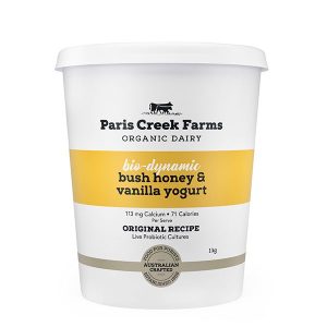 Bush Honey & Vanilla Yoghurt (orig. recipe) 1kg  **Pre-order**