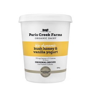Bush Honey & Vanilla Yoghurt (orig. recipe) 500g  **pre-order**