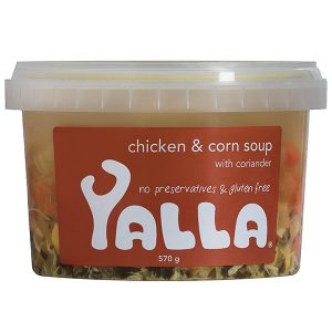 Yalla Soup Chick Corn and Coriander 570g