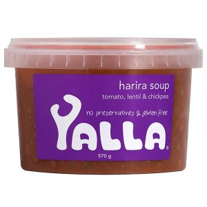 Yalla Soup Hariria Tomato Lentil and Chickpea