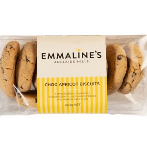 Em Choc Apricot Biscuits - 350G (sold each)