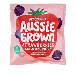 My Berries Freeze Dried Straw & Blackberries 14g 12/ctn