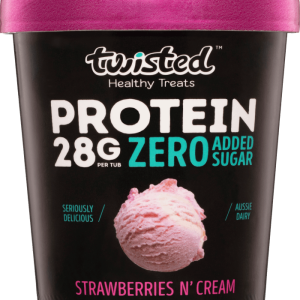 Twisted Protein Pint - Strawberries' n' Cream 480ml x 6