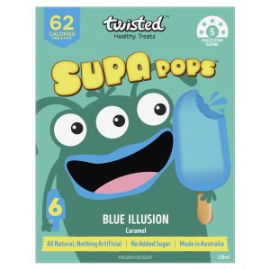 Supa Pops - Blue Illusion (6 x 63ml) x 6 *NEW