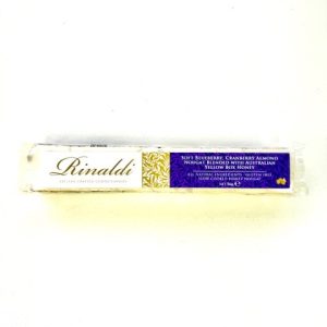 Rinaldi Soft Nougat Blueb/Cranberry Almond Yellow Box 86g x 123/ctn
