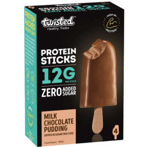 Twisted Protein Sticks - Milk Choc Pudding (4 x 115ml) x 6